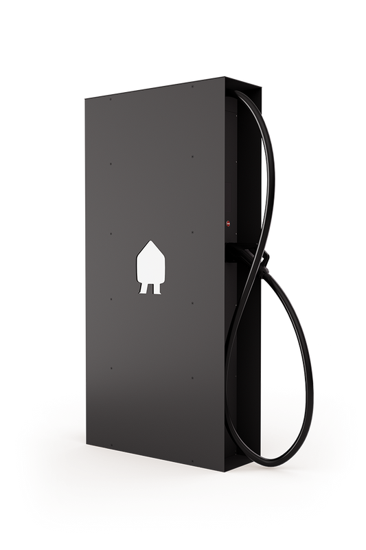 Smappee EV Ultra Dual Black 40kW – Dubbele Vaste Kabel 3.25m