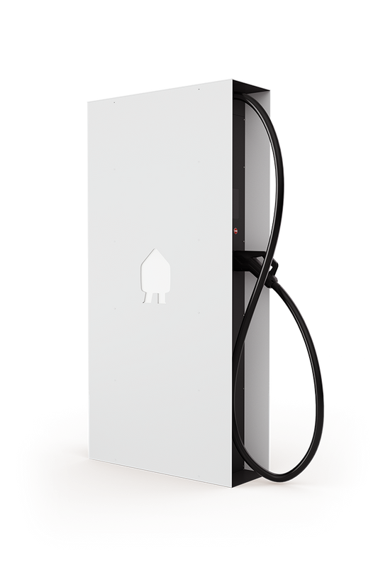 Smappee EV Ultra Dual Black 40kW – Dubbele Vaste Kabel 3.25m