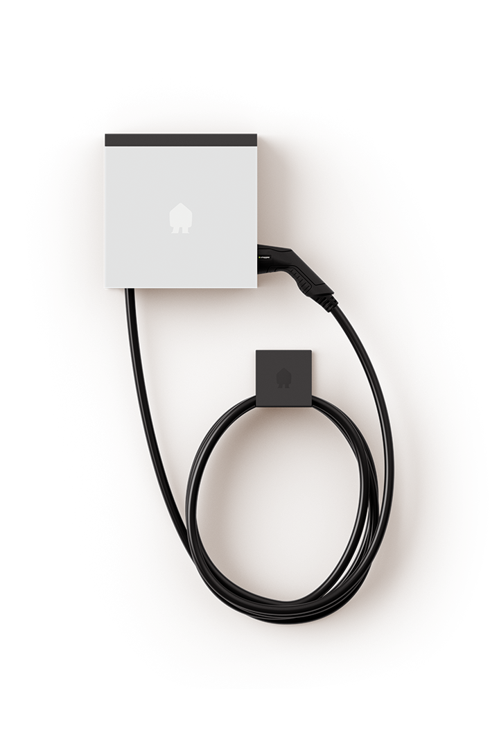 Smappee EV wall 22kW Zakelijk Laadstation – Met Vaste Kabel