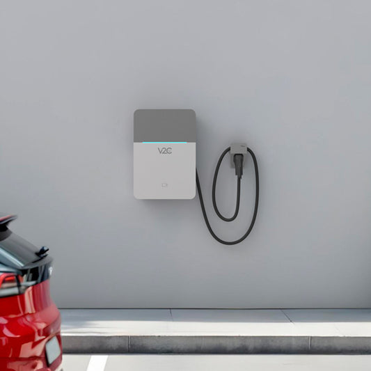 V2C Denka 20kW – DC Snellader Met Vaste Kabel 5m (CCS2)